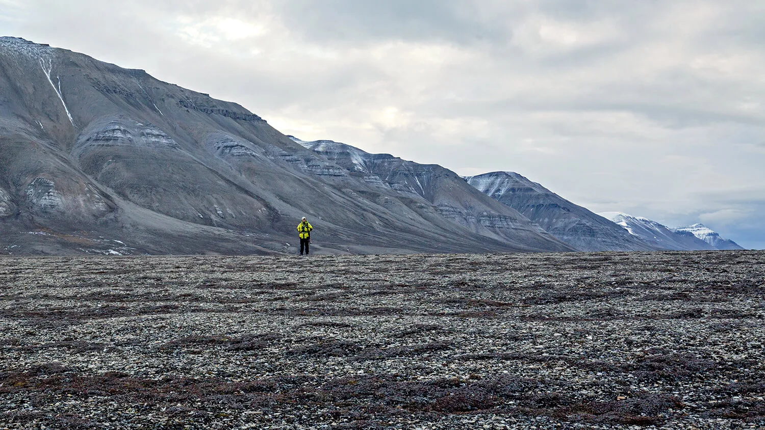 Trygghamna-Bucht auf Spitzbergen